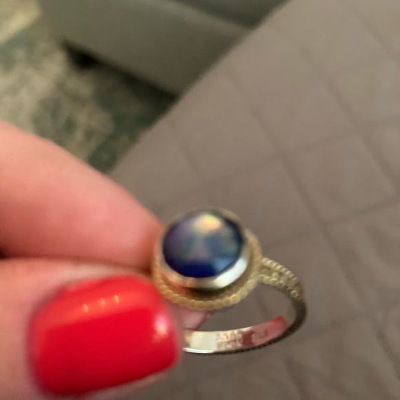 Anna Beck limited edition lapis ring. Size 7. - Picture 4 of 12